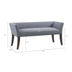 Madera Accent Bench -Madison Park GUEST 03444e33 6350 4982 9b89 b12ccd5b7c12
