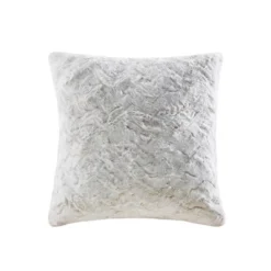 20"x20" Oversize Marselle Faux Fur Square Throw Pillow - Madison Park -Madison Park GUEST 04a4e306 56b3 4608 bfff fa42a2832c56