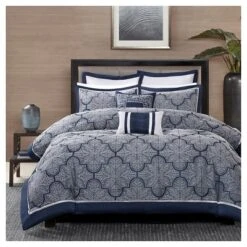 Ryland Jacquard Comforter Set - 8pc