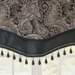 18"x50" Valerie Jacquard Window Valance -Madison Park GUEST 09ad2f9d 5fa0 4526 8c83 d046de9646fd