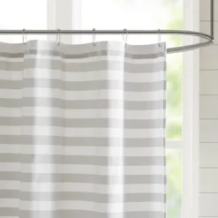 72"x72" Colette Yarn Dyed Woven Shower Curtain -Madison Park GUEST 0a99f5ba 2b16 4fb2 95b6 19d3cad16e84