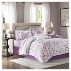 Purple Rowan Complete Comforter -Madison Park GUEST 0b06378a bb32 4181 8f06 9defda49fe38