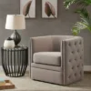 Milton Swivel Chair Gray