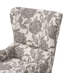 Aria Swoop Upholstered Wing Chair -Madison Park GUEST 1873923f 82f4 432a 8f83 fdfbac56fbe6