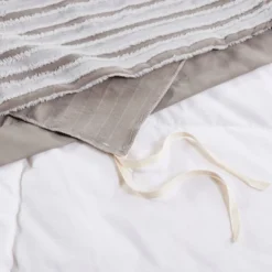 Madison Park 3pc River Clipped Jacquard Duvet Cover Set Off-White 14 Madison Park 3pc River Clipped Jacquard Duvet Cover Set Off-White -Madison Park GUEST 187c4638 6cbf 4afd bd68 98f85b0d6d6b