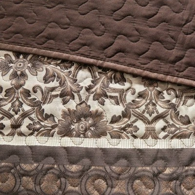 Madison Park 5pc Cambridge Reversible Jacquard Bedspread Set 7 Madison Park 5pc Cambridge Reversible Jacquard Bedspread Set - Image 7