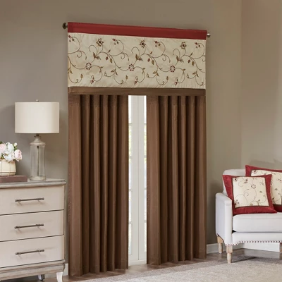 84"x50" Monroe Embroidered Light Filtering Curtain Panel 7 84"x50" Monroe Embroidered Light Filtering Curtain Panel - Image 7