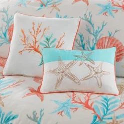 Ocean View Comforter Set Coral - 7pc -Madison Park GUEST 1af6eefa 71b4 4828 aa93 542d76352a4b