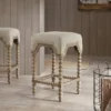 Sugar Counter Height Barstool Beige