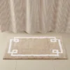 Geometric Cotton Tufted Bath Rug