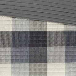 6pc Warren Herringbone Quilted Reversible Coverlet Set With Decorative Pillows - Madison Park -Madison Park GUEST 229e8bf3 42a5 4865 91d1 d3f63a0f0a00