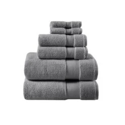 6pc Splendor Cotton Bath Towel Set - Madison Park -Madison Park GUEST 234552da 525d 40e5 8701 0f3a8d46e22e