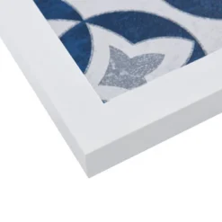 3pc Patterned Tiles Paper Printed With Gel Coat Set Navy - Madison Park -Madison Park GUEST 2402ddb7 fe23 4a47 947f 654edc3ae7f8