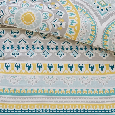 Navy Corynn Reversible Comforter Set Queen 7pc 6 Navy Corynn Reversible Comforter Set Queen 7pc - Image 6