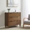 Mallard 3 Drawer Accent Chest Natural - Madison Park