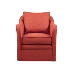 Mitchell Wide Seat Swivel Armchair - Madison Park -Madison Park GUEST 2ae476c0 aecf 427b 8097 92a82fc7a0aa