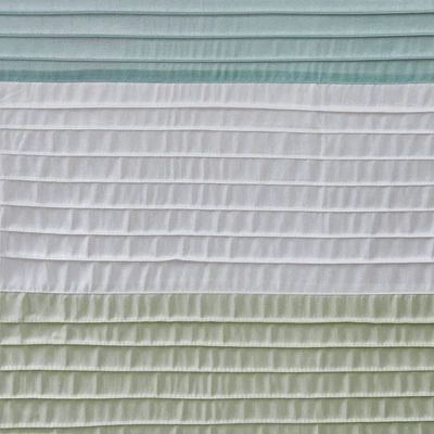 Salem Solid Pieced Polyester Shower Curtain 3 Salem Solid Pieced Polyester Shower Curtain - Image 3