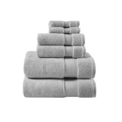 6pc Splendor Cotton Bath Towel Set - Madison Park -Madison Park GUEST 3459ff60 15fb 4d00 bfd5 56f5bcd3a62b