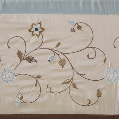 50x18" Monroe Embroidered Window Valance 3 50x18" Monroe Embroidered Window Valance - Image 3