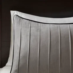 Landcaster Microsuede Pleated Comforter Set 7pc 9 Landcaster Microsuede Pleated Comforter Set 7pc -Madison Park GUEST 3846eab4 9d3a 4d44 936f ff9090267997