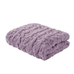 50"x60" Ruched Faux Fur Throw Blanket - Madison Park -Madison Park GUEST 38bc937f 2231 4c9f 904e 7659290377b6