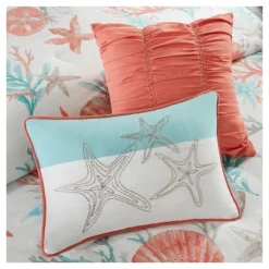 Ocean View Comforter Set Coral - 7pc -Madison Park GUEST 42b945c0 194c 46ec bef7 9d28fe1be250