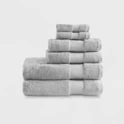 6pc Turkish Bath Towel Set -Madison Park GUEST 44d5fa07 a313 4abd 90bc 6547d17d8fdd
