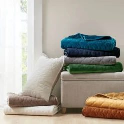 Madison Park Mercer Faux Velvet Reversible Coverlet Set 16 Madison Park Mercer Faux Velvet Reversible Coverlet Set -Madison Park GUEST 4ba376a6 4d98 4c75 8efb bcc2add95964