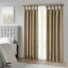 Lillian Twist Tab Total Blackout Window Curtain
