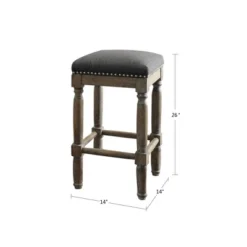 Set Of 2 26" Lynton Counter Height Barstools -Madison Park GUEST 52e3a9d2 418a 4e34 a8f3 2f5732036c6c