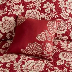 Rose Cotton Twill Reversible Coverlet Set 23 Rose Cotton Twill Reversible Coverlet Set -Madison Park GUEST 5384d014 9e90 4a69 b3f7 47551be256d1