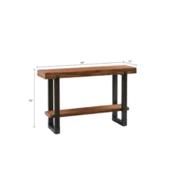 Nico Console Table - Chestnut 9 Nico Console Table - Chestnut -Madison Park GUEST 549a4873 f948 4bca bc46 a780113a5eda