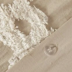 3pc Leena Cotton Geometric Duvet Cover Set -Madison Park GUEST 55308cda 8700 4518 a79e 19d77627d1b0