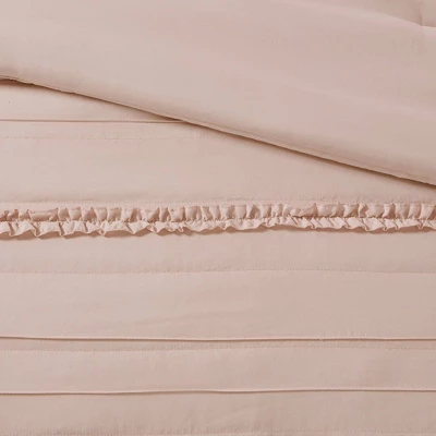 Alexis Ruffle Comforter Set - 5pc 4 Alexis Ruffle Comforter Set - 5pc - Image 4