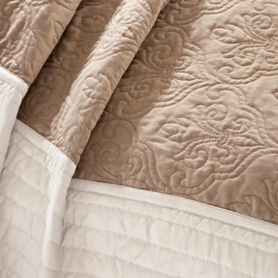 7pc Longmont Reversible Quilted Coverlet Set - Madison Park 2 7pc Longmont Reversible Quilted Coverlet Set - Madison Park - Image 2