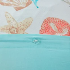 Ocean View Duvet Cover Set Coral - 6pc -Madison Park GUEST 5d7347ca 6820 4032 a75a 6171fdeaa491