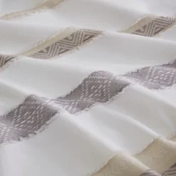 Madison Park Cove Clipped Jacquard Duvet Cover Set Multicolor Naturals 15 Madison Park Cove Clipped Jacquard Duvet Cover Set Multicolor Naturals -Madison Park GUEST 5e050b15 cb07 4d79 847d 6024140b83fa 1