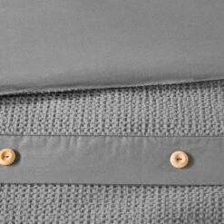 3pc Lucina Cotton Waffle Weave Duvet Cover Set -Madison Park GUEST 61b8dfba 720a 4087 8b3f 9639ea15b325