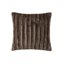 20"x20" Oversize York Faux Fur Square Throw Pillow -Madison Park GUEST 623d8be2 209c 47b8 8e79 f6d39b83d473
