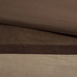 Overland Faux Suede Duvet Cover Set -Madison Park GUEST 62e48413 f34c 4ccc a4a6 8e6fea514ed2