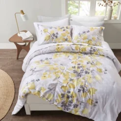 Madison Park Karissa Comforter Set With Bed Sheets Yellow 11 Madison Park Karissa Comforter Set With Bed Sheets Yellow -Madison Park GUEST 632c018c da32 4fa8 99af e100f1ec8f6c