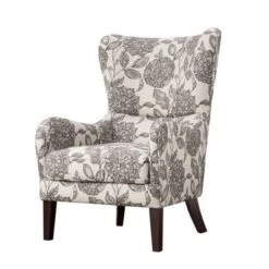 Aria Swoop Upholstered Wing Chair -Madison Park GUEST 65d5436d e187 4d49 b7b0 23cea8b50859
