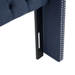 Queen Janice Upholstered Headboard Navy - Madison Park 10 Queen Janice Upholstered Headboard Navy - Madison Park -Madison Park GUEST 6661ad36 dcf9 4fe5 b01b ba5b4aa02748