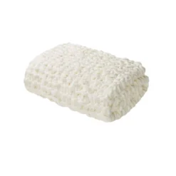50"x60" Chenille Chunky Knit Throw Blanket - Madison Park -Madison Park GUEST 700d0f62 40e2 452a b404 f4c16e1c2fb8