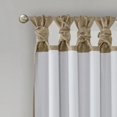 Lillian Twist Tab Total Blackout Window Curtain 3 Lillian Twist Tab Total Blackout Window Curtain - Image 3