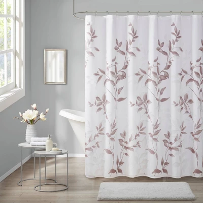 Rosalie Burnout Printed Shower Curtain 5 Rosalie Burnout Printed Shower Curtain - Image 5