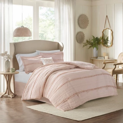 Alexis Ruffle Comforter Set - 5pc 1 Alexis Ruffle Comforter Set - 5pc