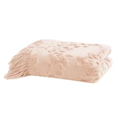 60"x50" Mila Cotton Tufted Throw Blanket -Madison Park GUEST 781391a4 05a5 4c54 9ff1 15a5f5669cc9