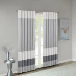 84"x50" Salem Polyoni Pintuck Light Filtering Window Curtain Panel - Madison Park 35 84"x50" Salem Polyoni Pintuck Light Filtering Window Curtain Panel - Madison Park -Madison Park GUEST 7b91a5fb 26b6 4f7e ada6 f85bea95f029
