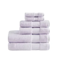 6pc Turkish Bath Towel Set -Madison Park GUEST 7c105ede 9675 405d 9394 56956791ff86